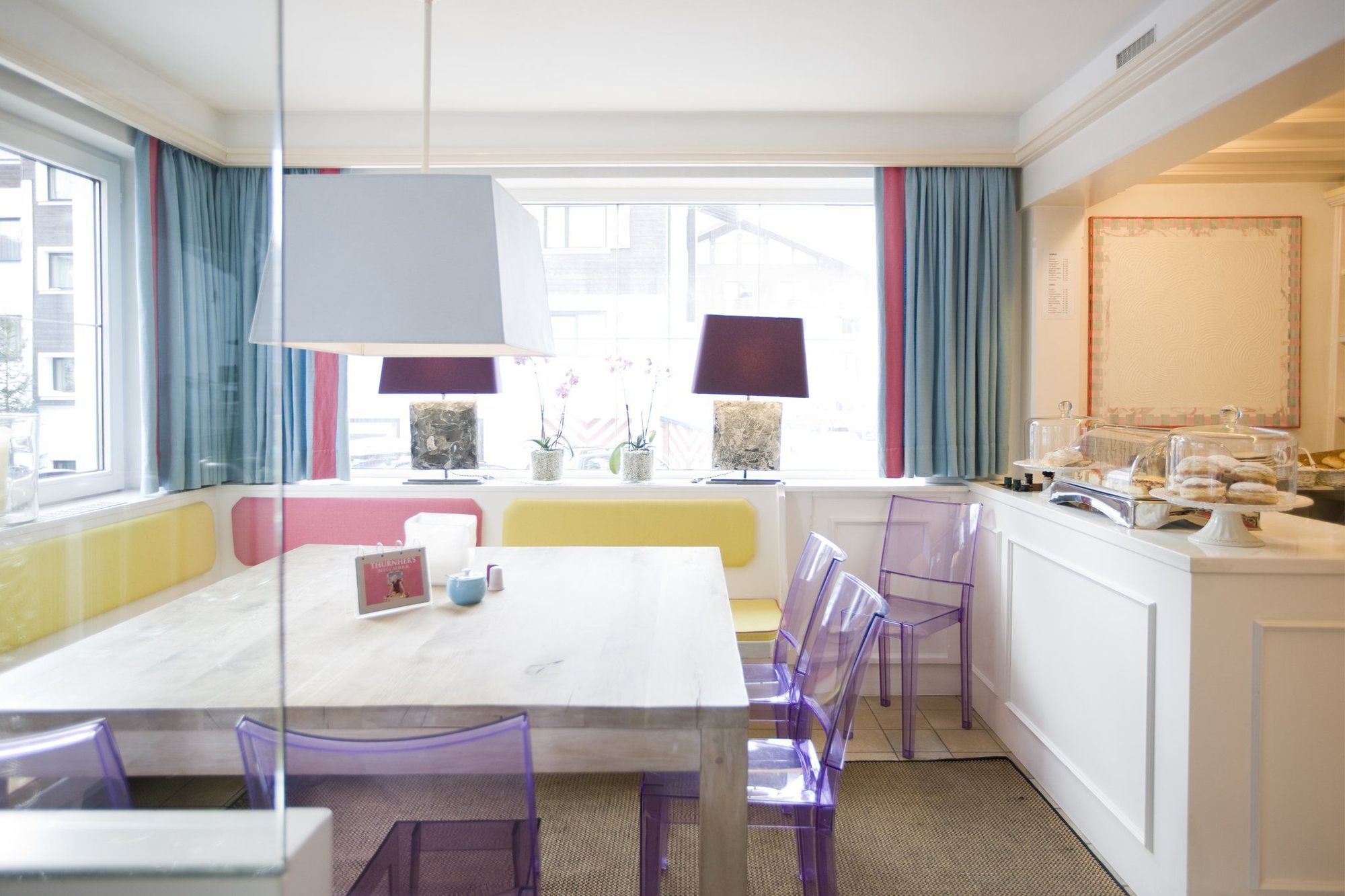 A-Rosa Collection Hotel Thurnher'S Alpenhof Zuers Restoran gambar
